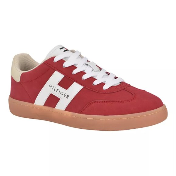 NEW! Tommy Hilfiger Maisie Red sneaker - Picture 5 of 9